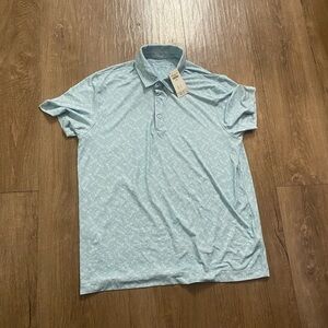 Abercrombie & Fitch Sky Blue Polo Shirt